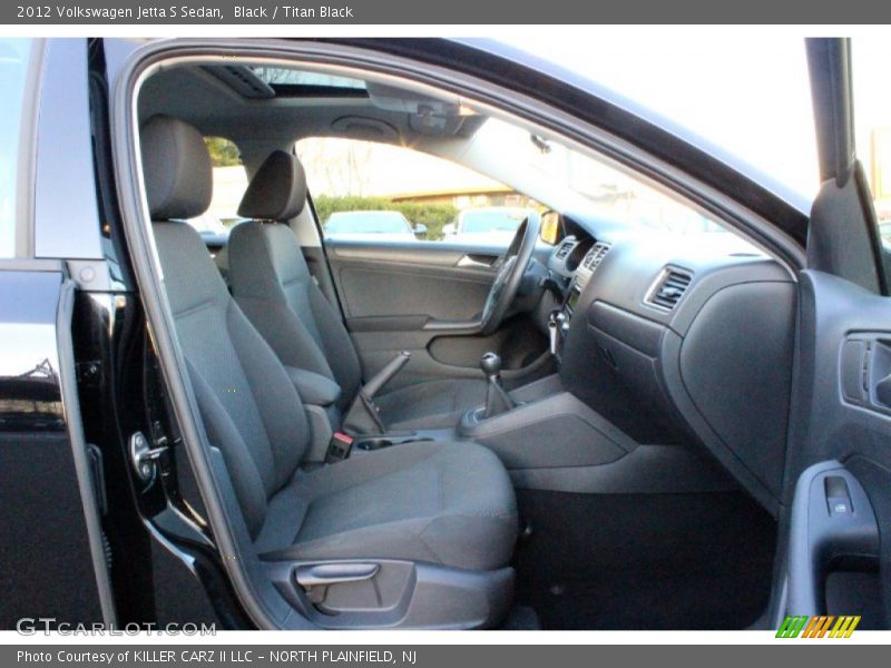 Black / Titan Black 2012 Volkswagen Jetta S Sedan