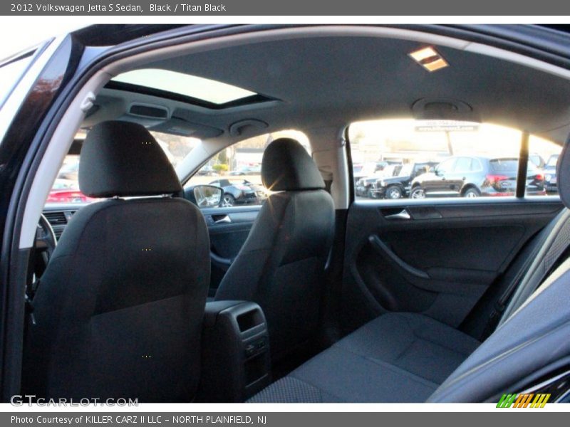 Black / Titan Black 2012 Volkswagen Jetta S Sedan