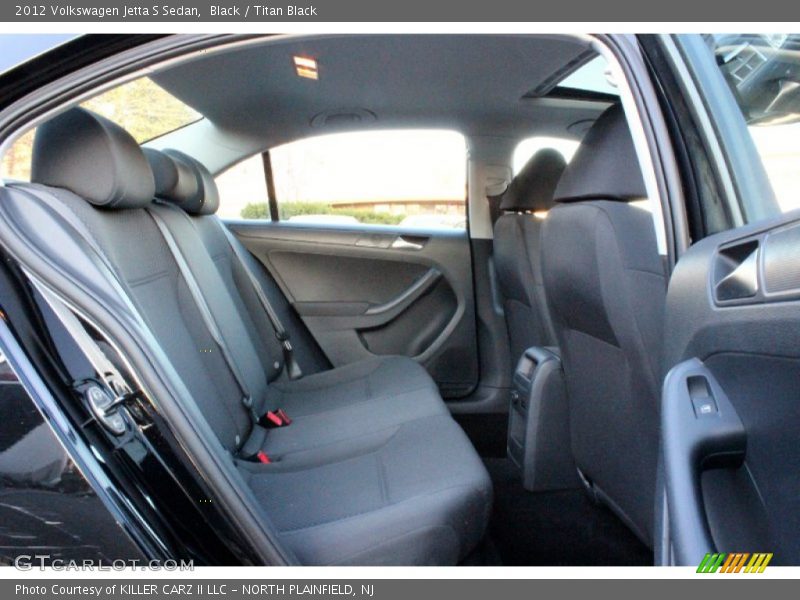 Black / Titan Black 2012 Volkswagen Jetta S Sedan