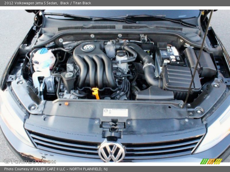 Black / Titan Black 2012 Volkswagen Jetta S Sedan