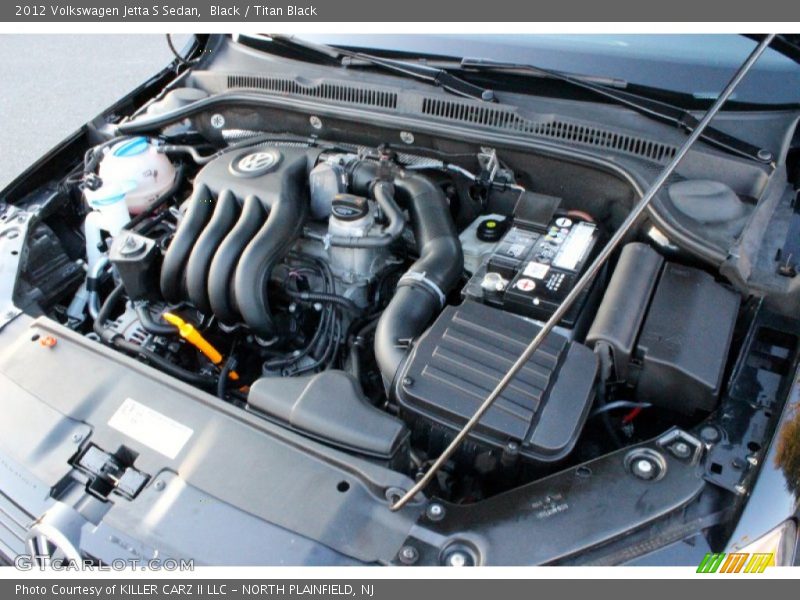 Black / Titan Black 2012 Volkswagen Jetta S Sedan