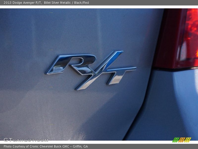 Billet Silver Metallic / Black/Red 2013 Dodge Avenger R/T