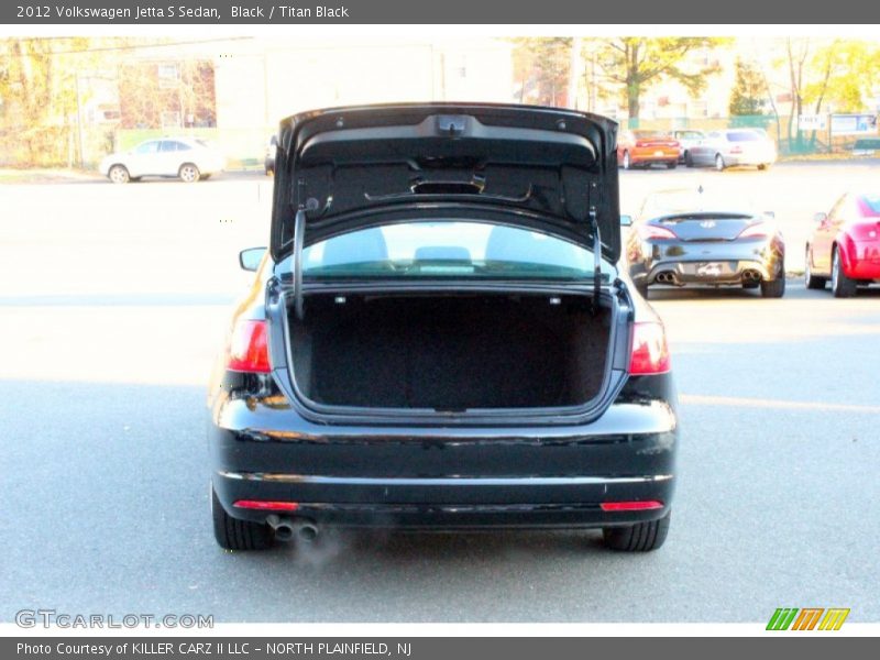 Black / Titan Black 2012 Volkswagen Jetta S Sedan