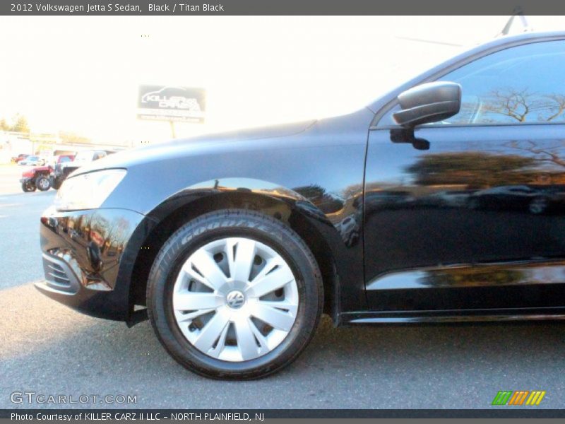 Black / Titan Black 2012 Volkswagen Jetta S Sedan