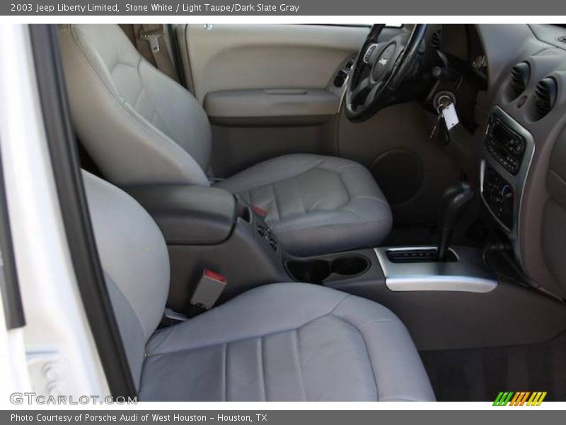Stone White / Light Taupe/Dark Slate Gray 2003 Jeep Liberty Limited