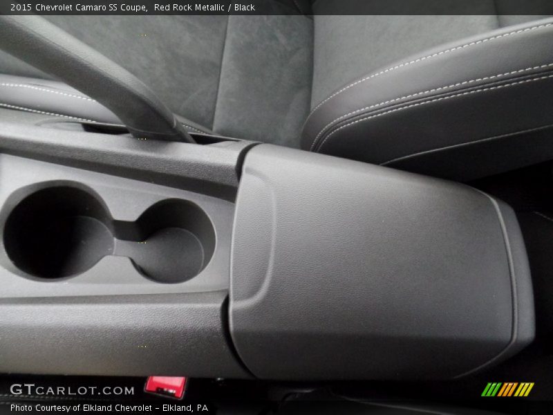 Red Rock Metallic / Black 2015 Chevrolet Camaro SS Coupe