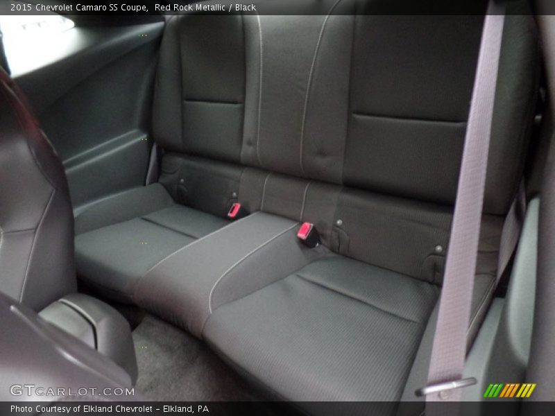 Rear Seat of 2015 Camaro SS Coupe