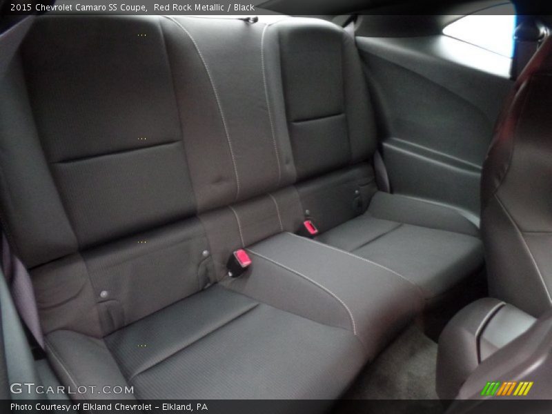 Red Rock Metallic / Black 2015 Chevrolet Camaro SS Coupe