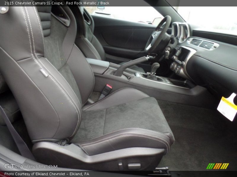 Front Seat of 2015 Camaro SS Coupe