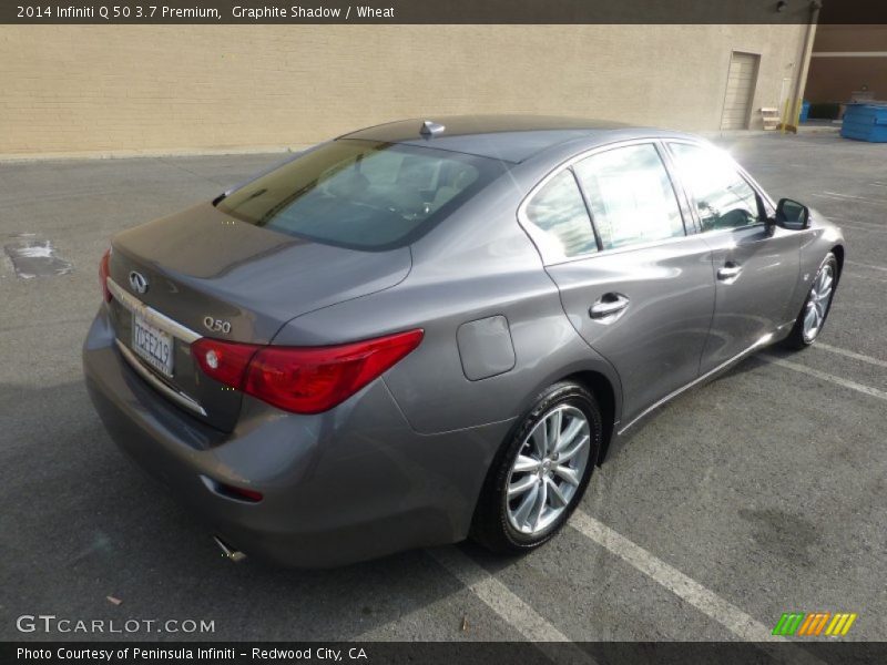 Graphite Shadow / Wheat 2014 Infiniti Q 50 3.7 Premium