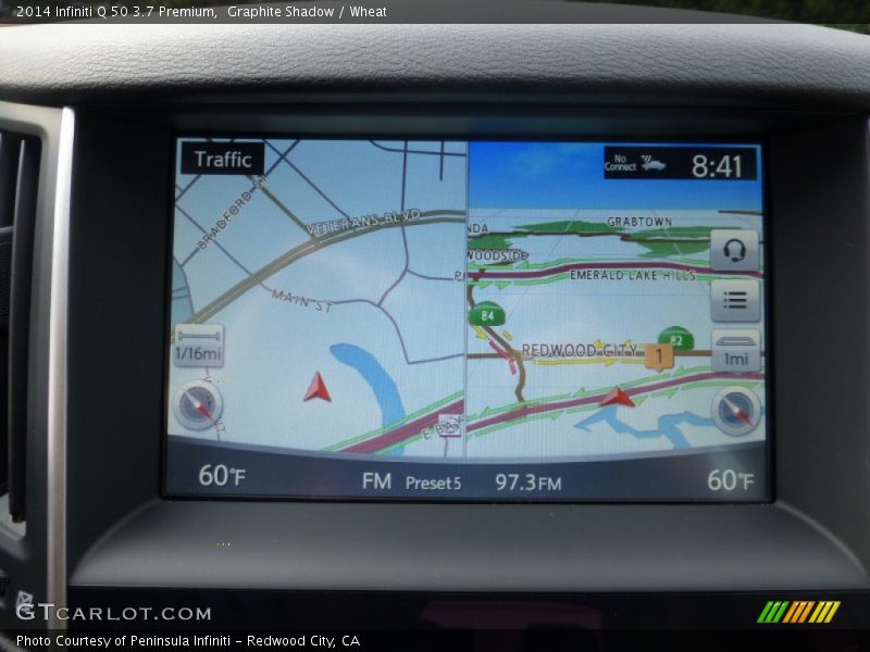 Graphite Shadow / Wheat 2014 Infiniti Q 50 3.7 Premium
