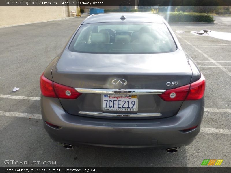 Graphite Shadow / Wheat 2014 Infiniti Q 50 3.7 Premium