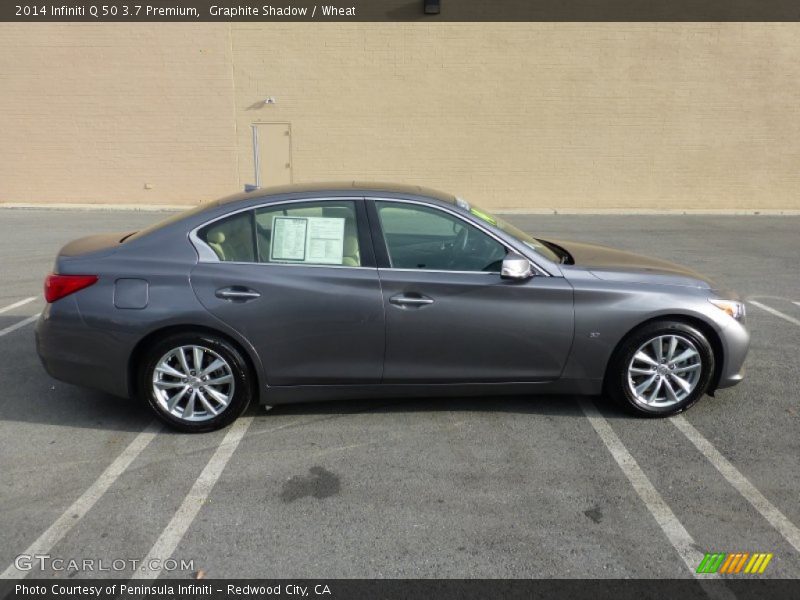 Graphite Shadow / Wheat 2014 Infiniti Q 50 3.7 Premium