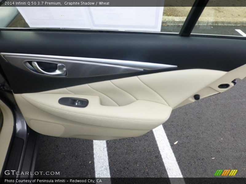 Graphite Shadow / Wheat 2014 Infiniti Q 50 3.7 Premium