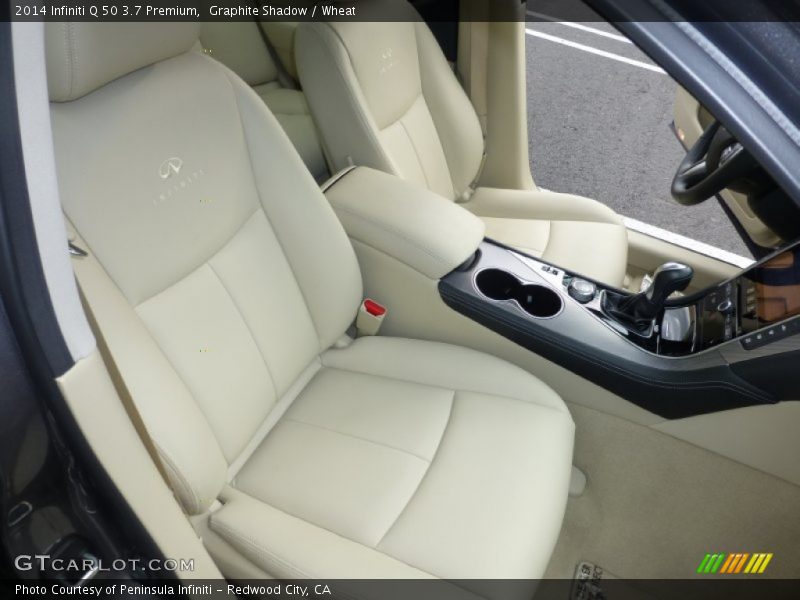 Graphite Shadow / Wheat 2014 Infiniti Q 50 3.7 Premium