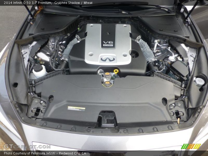 Graphite Shadow / Wheat 2014 Infiniti Q 50 3.7 Premium
