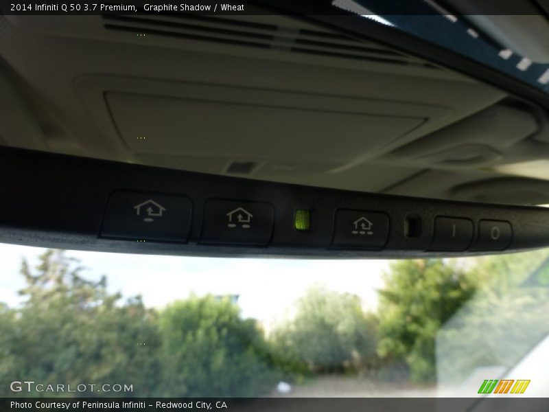 Graphite Shadow / Wheat 2014 Infiniti Q 50 3.7 Premium