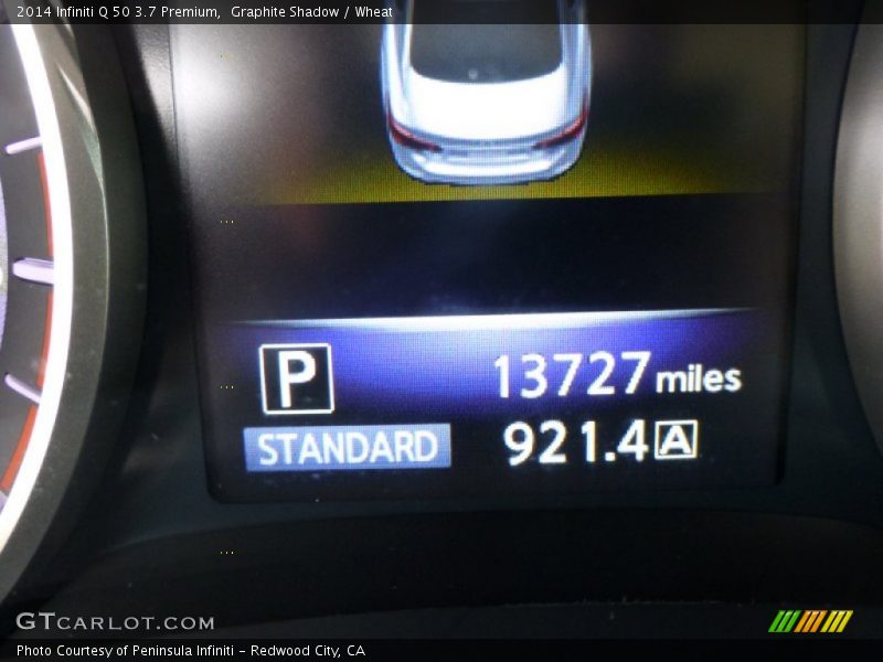 Graphite Shadow / Wheat 2014 Infiniti Q 50 3.7 Premium