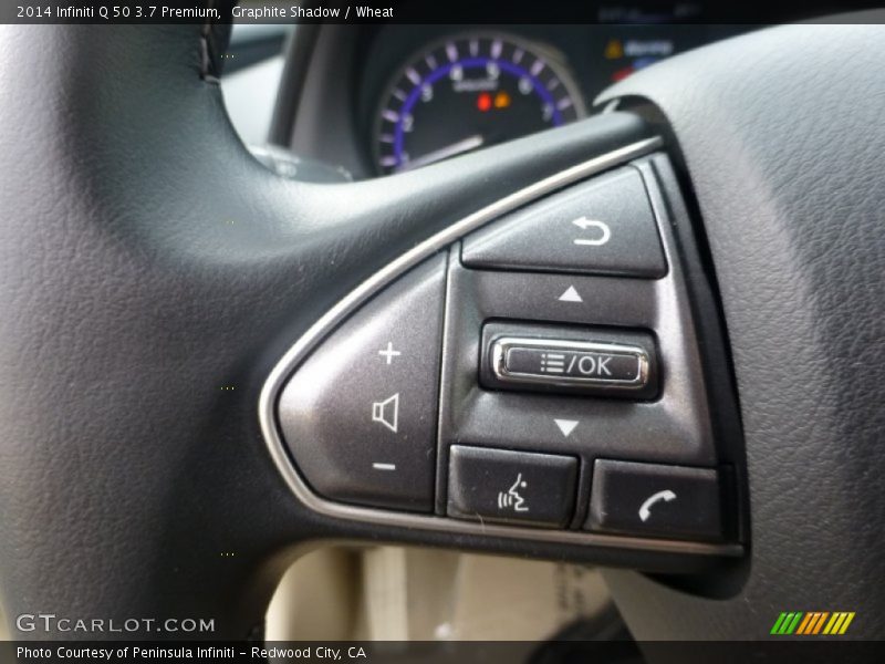 Graphite Shadow / Wheat 2014 Infiniti Q 50 3.7 Premium