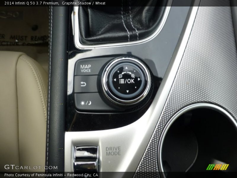 Graphite Shadow / Wheat 2014 Infiniti Q 50 3.7 Premium