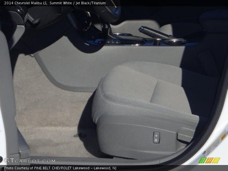 Summit White / Jet Black/Titanium 2014 Chevrolet Malibu LS