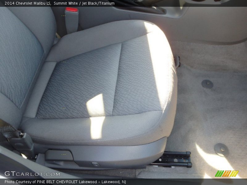 Summit White / Jet Black/Titanium 2014 Chevrolet Malibu LS