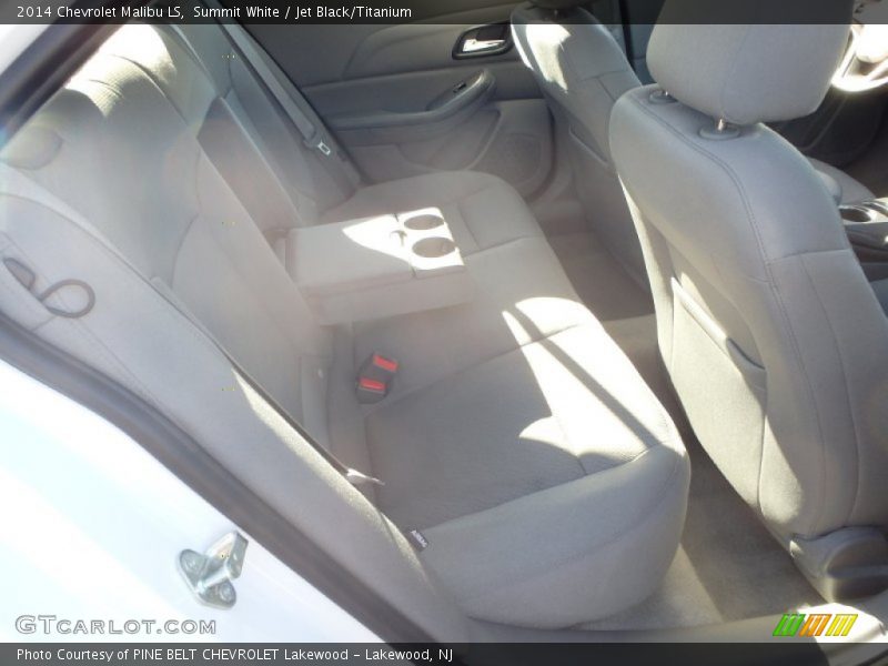 Summit White / Jet Black/Titanium 2014 Chevrolet Malibu LS