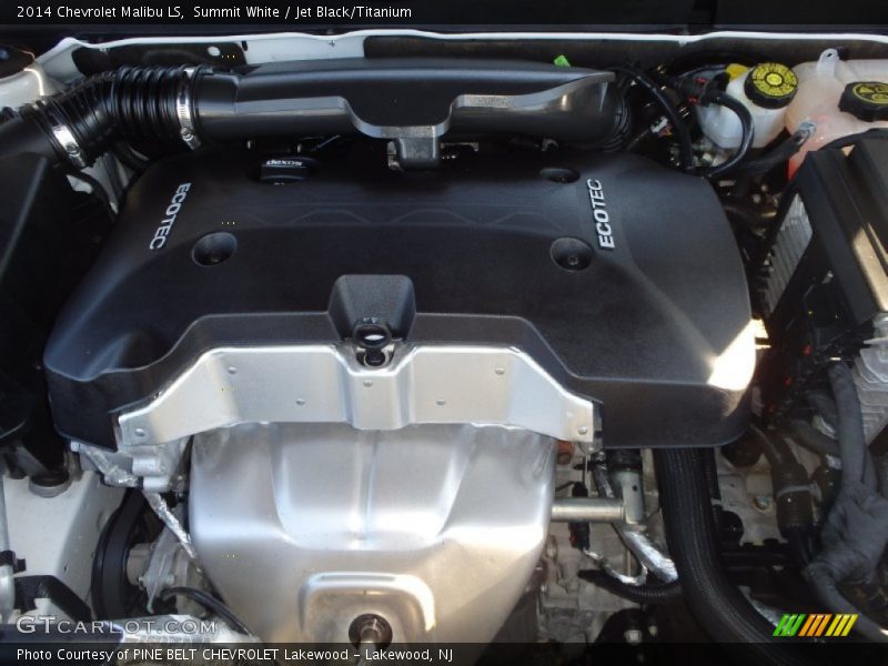Summit White / Jet Black/Titanium 2014 Chevrolet Malibu LS