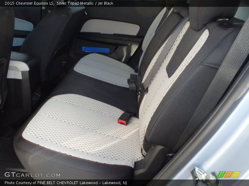 Silver Topaz Metallic / Jet Black 2015 Chevrolet Equinox LS