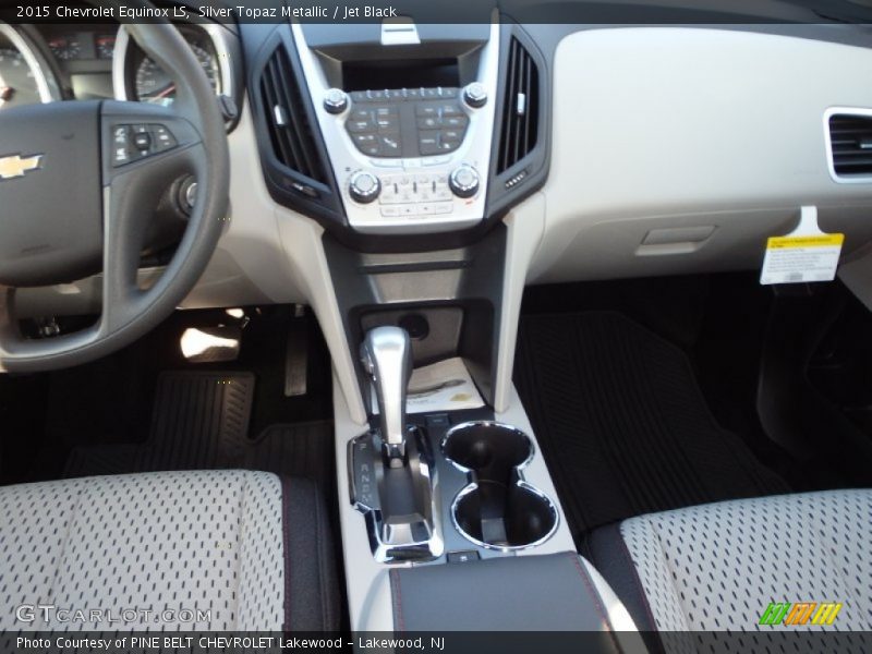 Silver Topaz Metallic / Jet Black 2015 Chevrolet Equinox LS