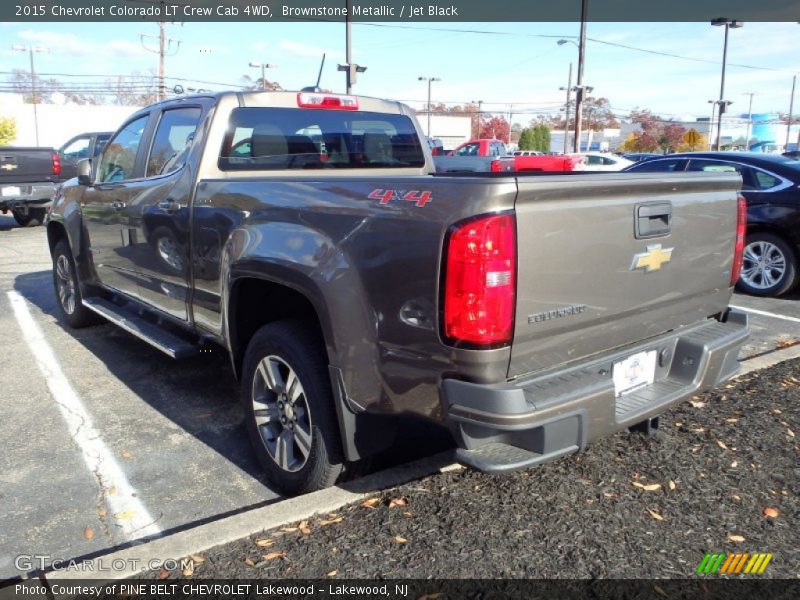 Brownstone Metallic / Jet Black 2015 Chevrolet Colorado LT Crew Cab 4WD