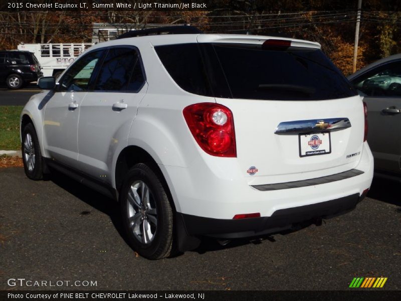 Summit White / Light Titanium/Jet Black 2015 Chevrolet Equinox LT
