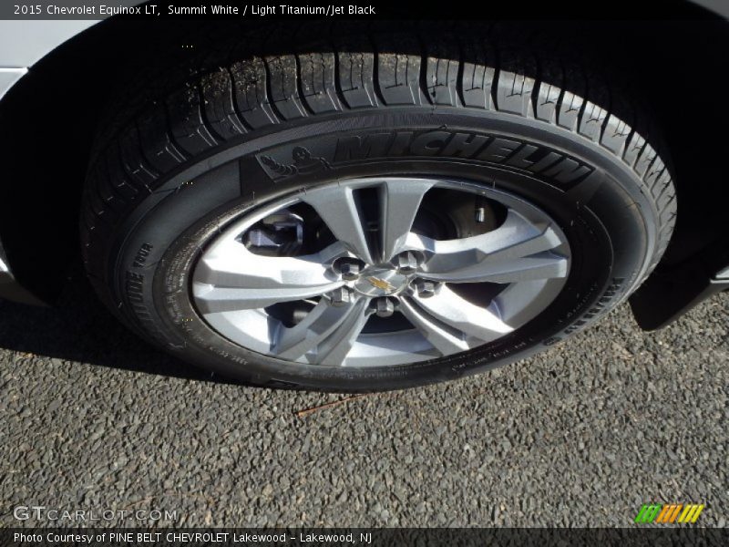 Summit White / Light Titanium/Jet Black 2015 Chevrolet Equinox LT