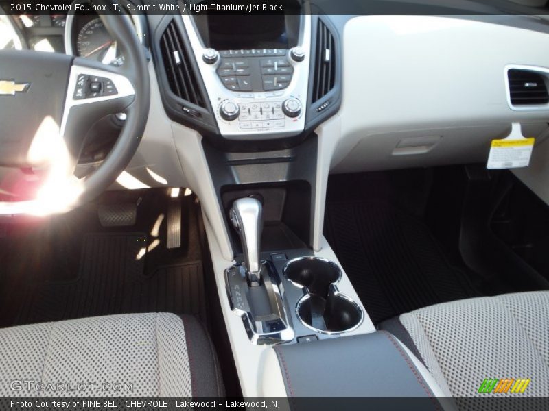 Summit White / Light Titanium/Jet Black 2015 Chevrolet Equinox LT