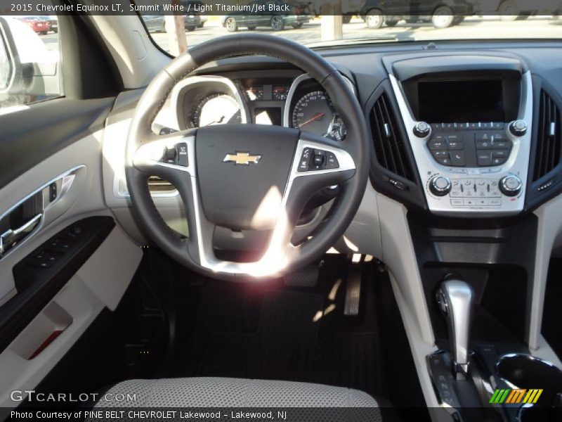 Summit White / Light Titanium/Jet Black 2015 Chevrolet Equinox LT