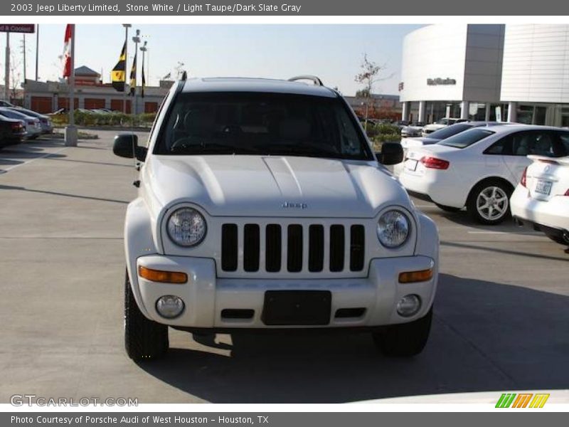 Stone White / Light Taupe/Dark Slate Gray 2003 Jeep Liberty Limited