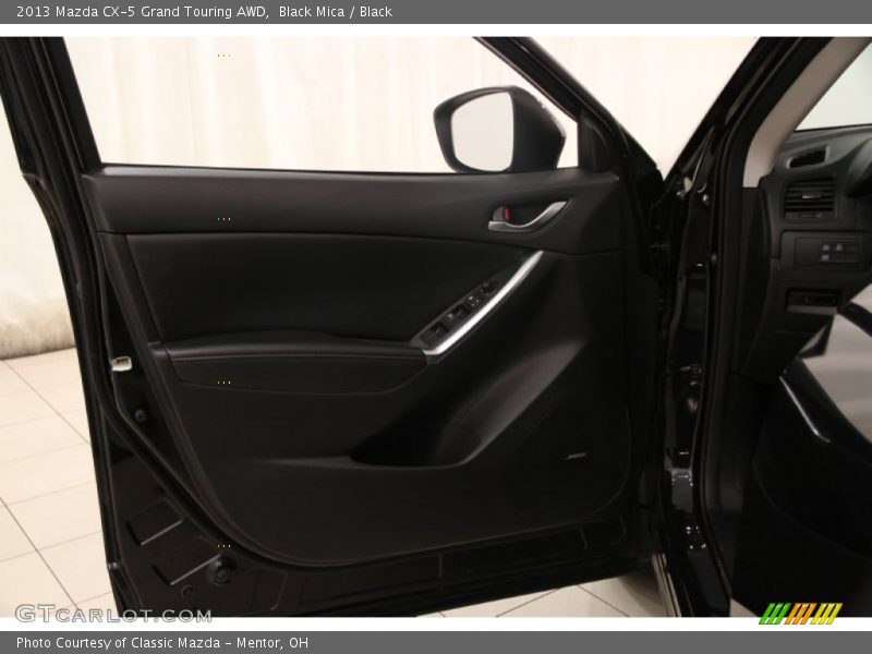 Black Mica / Black 2013 Mazda CX-5 Grand Touring AWD
