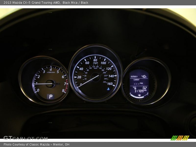Black Mica / Black 2013 Mazda CX-5 Grand Touring AWD
