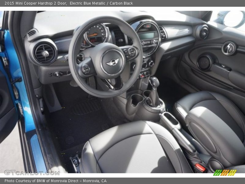 Electric Blue Metallic / Carbon Black 2015 Mini Cooper Hardtop 2 Door