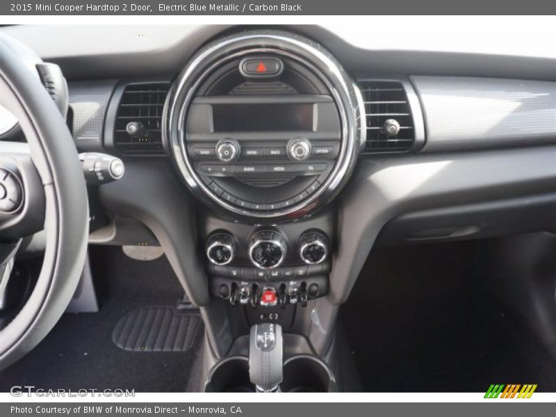 Electric Blue Metallic / Carbon Black 2015 Mini Cooper Hardtop 2 Door