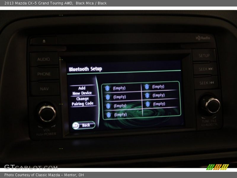 Black Mica / Black 2013 Mazda CX-5 Grand Touring AWD