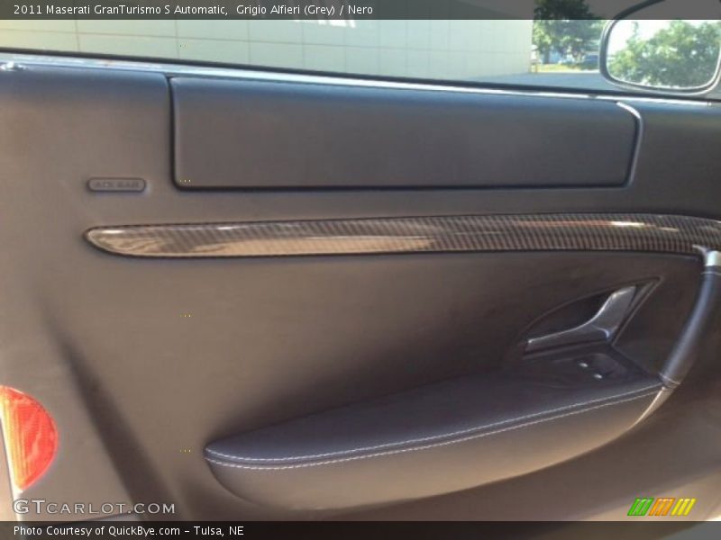 Grigio Alfieri (Grey) / Nero 2011 Maserati GranTurismo S Automatic