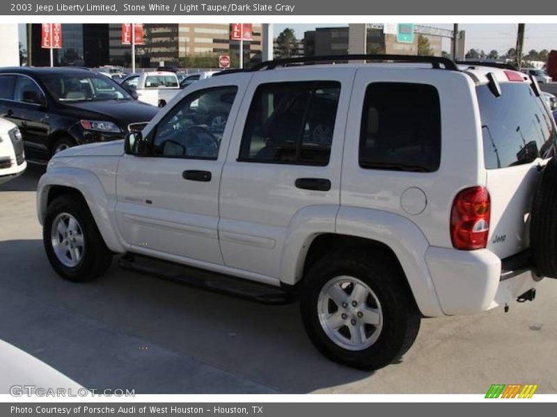 Stone White / Light Taupe/Dark Slate Gray 2003 Jeep Liberty Limited