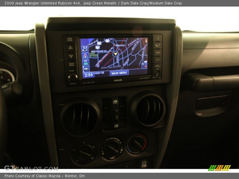 Jeep Green Metallic / Dark Slate Gray/Medium Slate Gray 2009 Jeep Wrangler Unlimited Rubicon 4x4