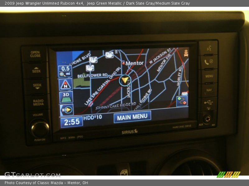 Jeep Green Metallic / Dark Slate Gray/Medium Slate Gray 2009 Jeep Wrangler Unlimited Rubicon 4x4