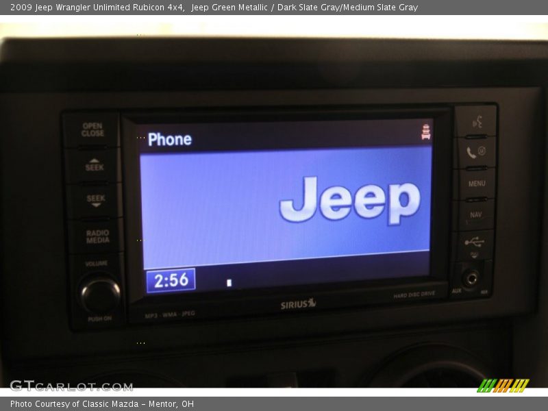 Jeep Green Metallic / Dark Slate Gray/Medium Slate Gray 2009 Jeep Wrangler Unlimited Rubicon 4x4