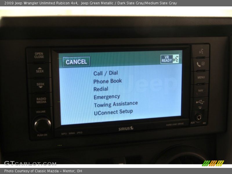 Jeep Green Metallic / Dark Slate Gray/Medium Slate Gray 2009 Jeep Wrangler Unlimited Rubicon 4x4