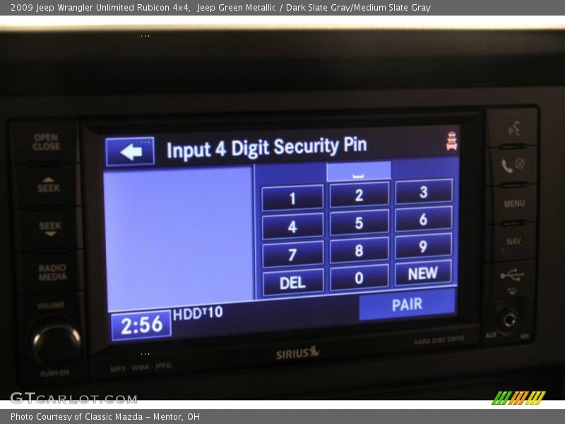 Jeep Green Metallic / Dark Slate Gray/Medium Slate Gray 2009 Jeep Wrangler Unlimited Rubicon 4x4
