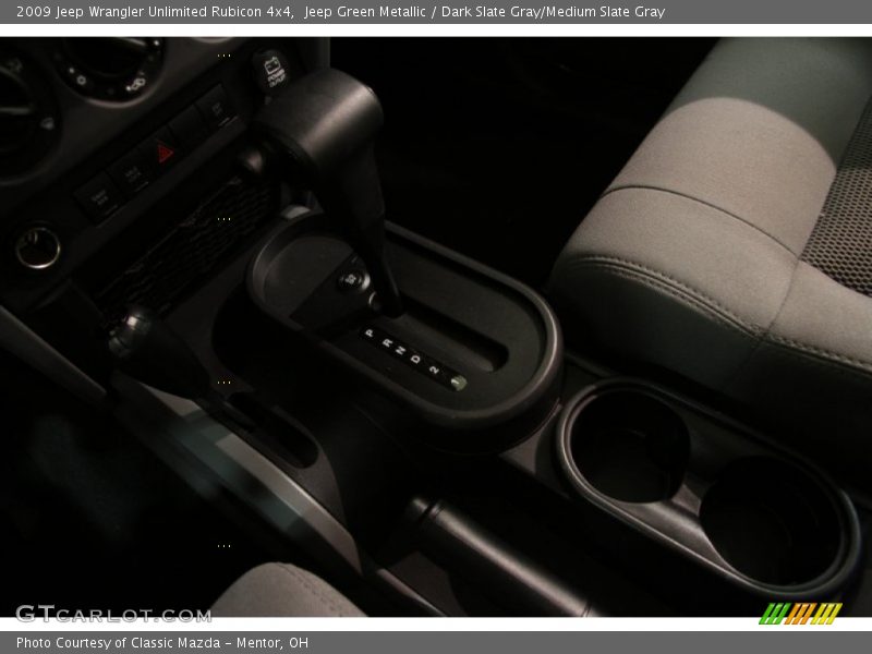 Jeep Green Metallic / Dark Slate Gray/Medium Slate Gray 2009 Jeep Wrangler Unlimited Rubicon 4x4