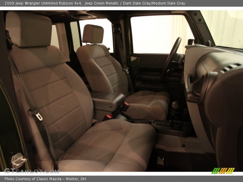 Jeep Green Metallic / Dark Slate Gray/Medium Slate Gray 2009 Jeep Wrangler Unlimited Rubicon 4x4